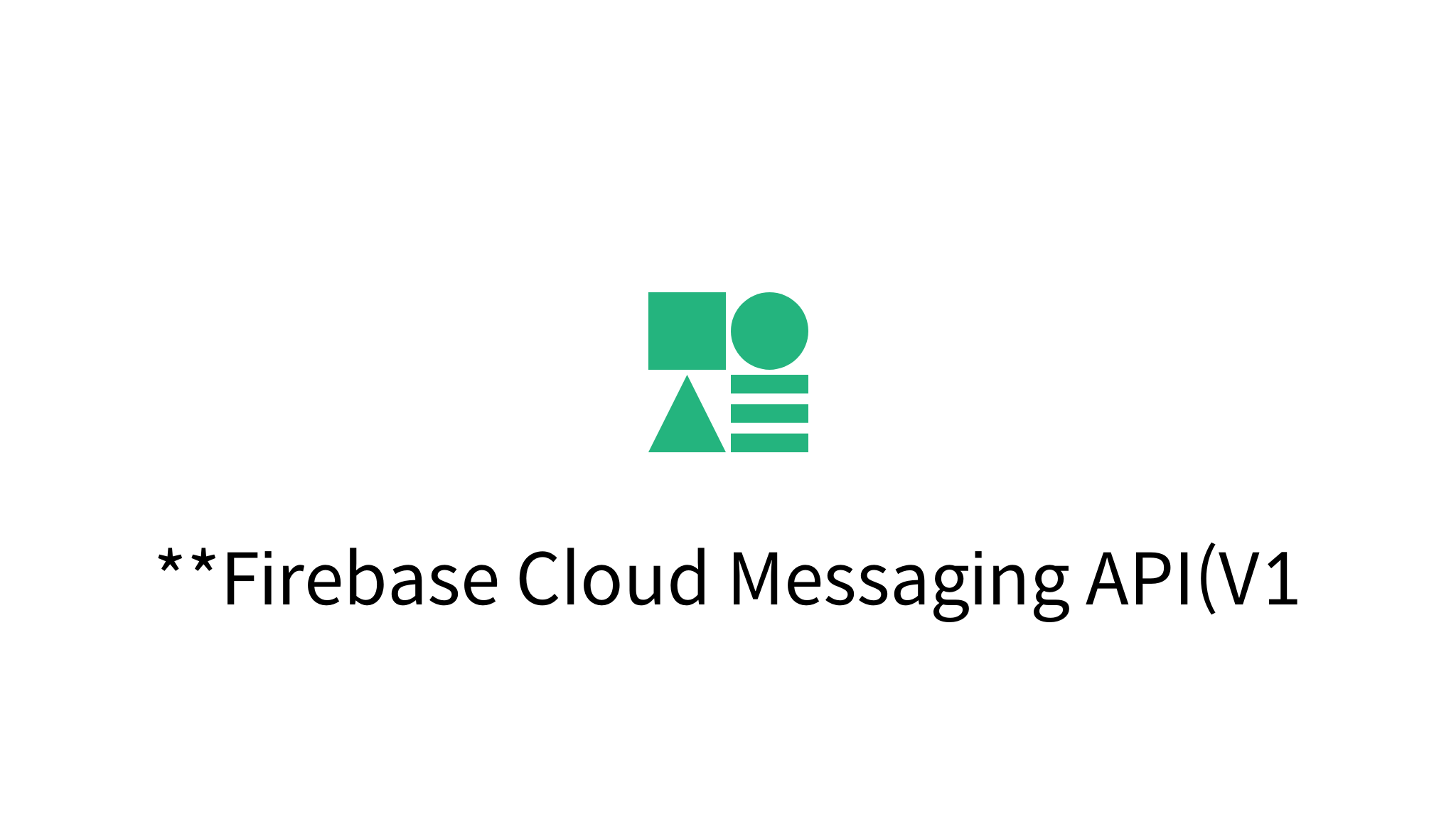 Firebase Cloud Messaging API V1 Mysetting Firebase cloud messaging api v1 mysetting